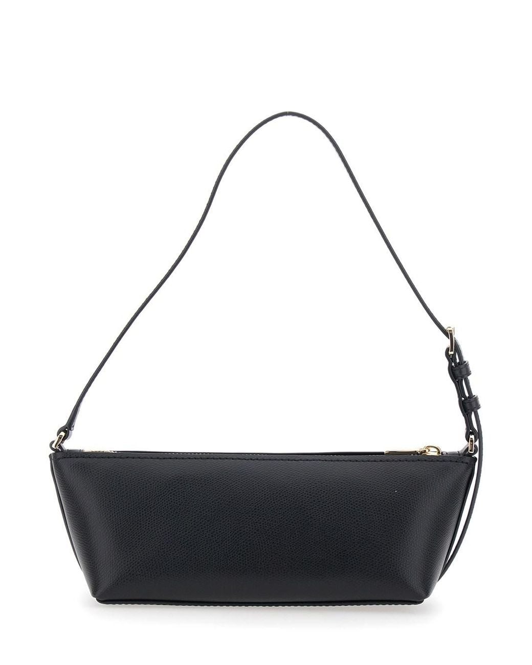 MICHAEL Michael Kors Black Bag Laila Sm Ew Pouchette With Metal Details And