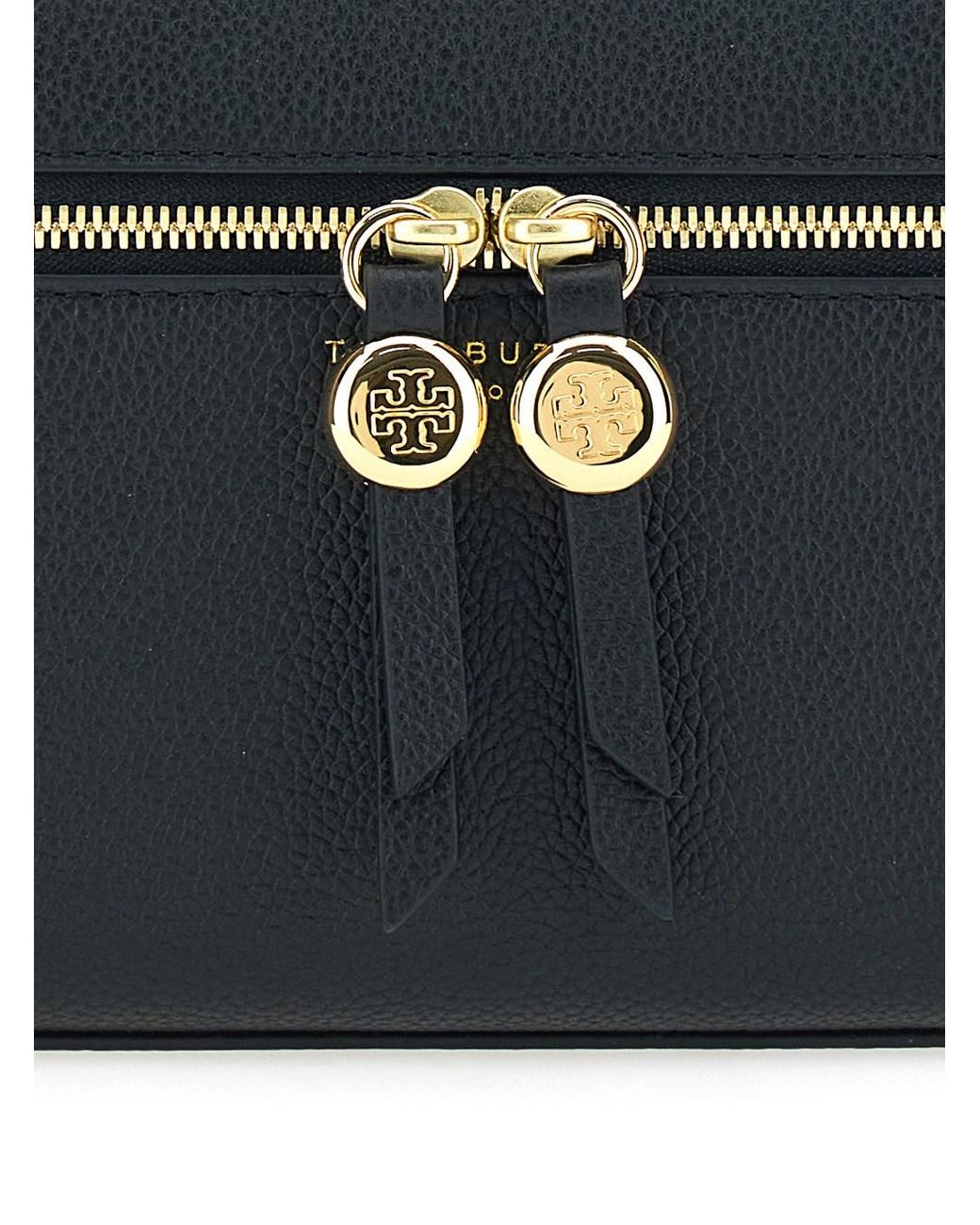 Tory Burch Black Crossbody Bag Romy Leather