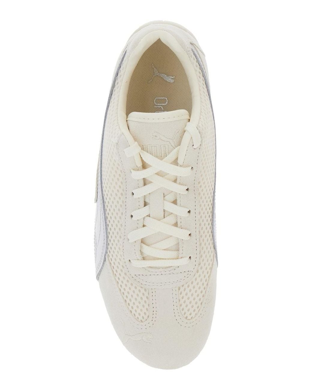 Sneaker 'Speedcat' Low Top Con Patch Logo Sulla Linguetta E Detta di PUMA in White