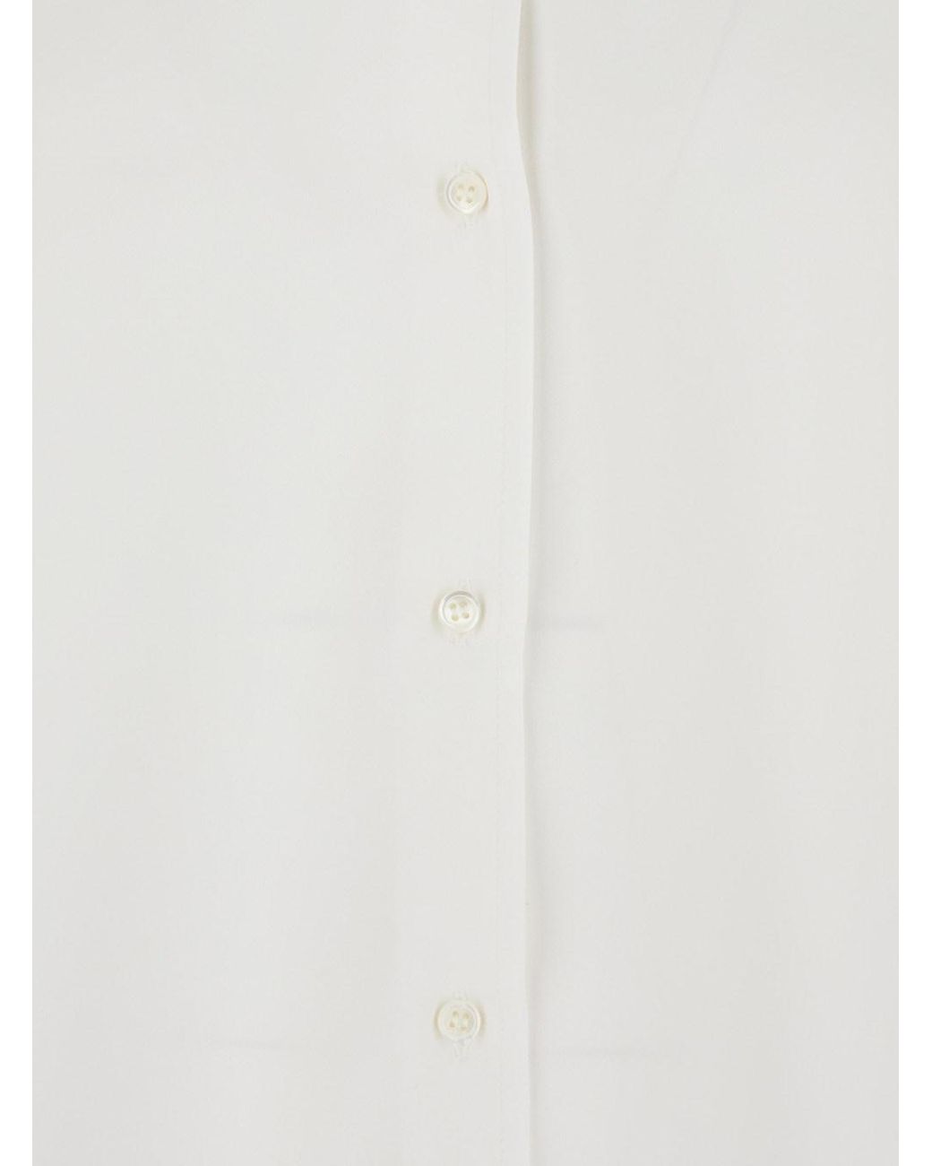 Camicia Con Colletto Classico di Le Plain in White