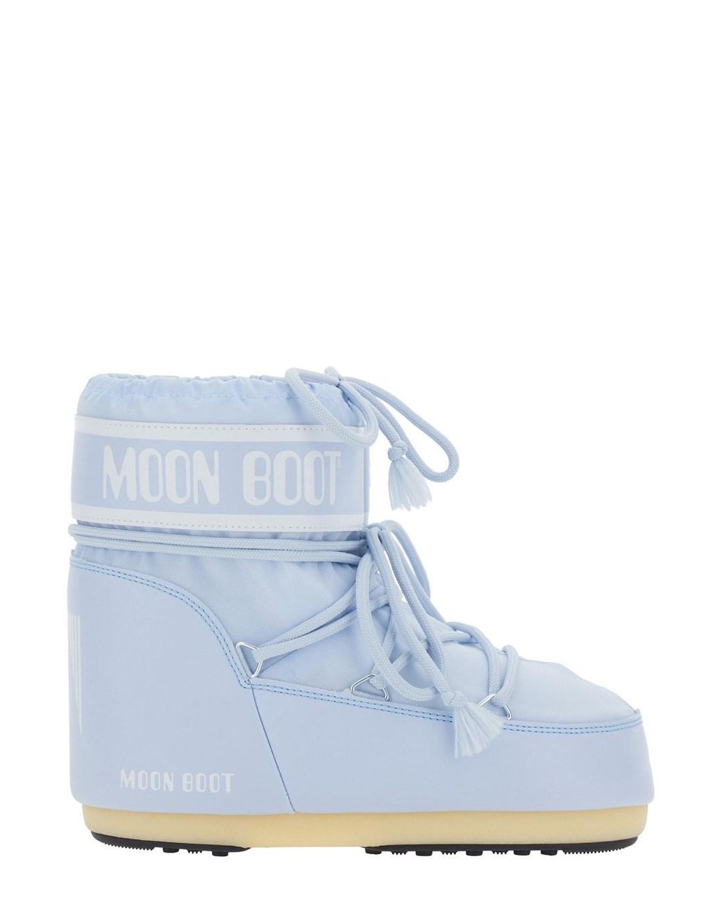 Moon Boot Blue Ankle Boots Icon Low Nylon Polyamide