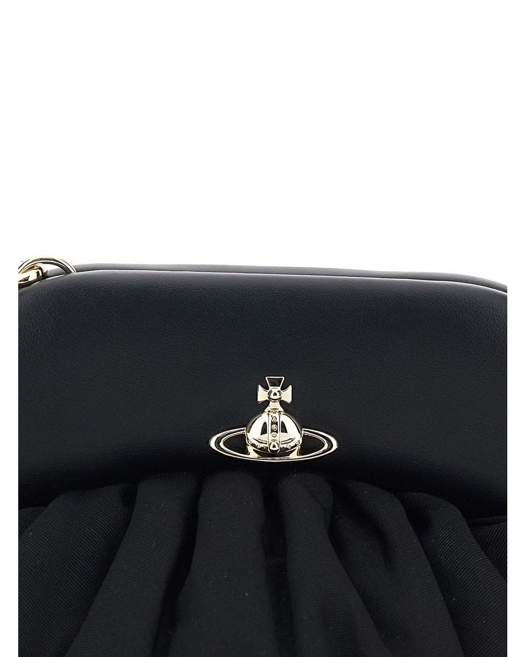 Vivienne Westwood Black Clutch Brooke