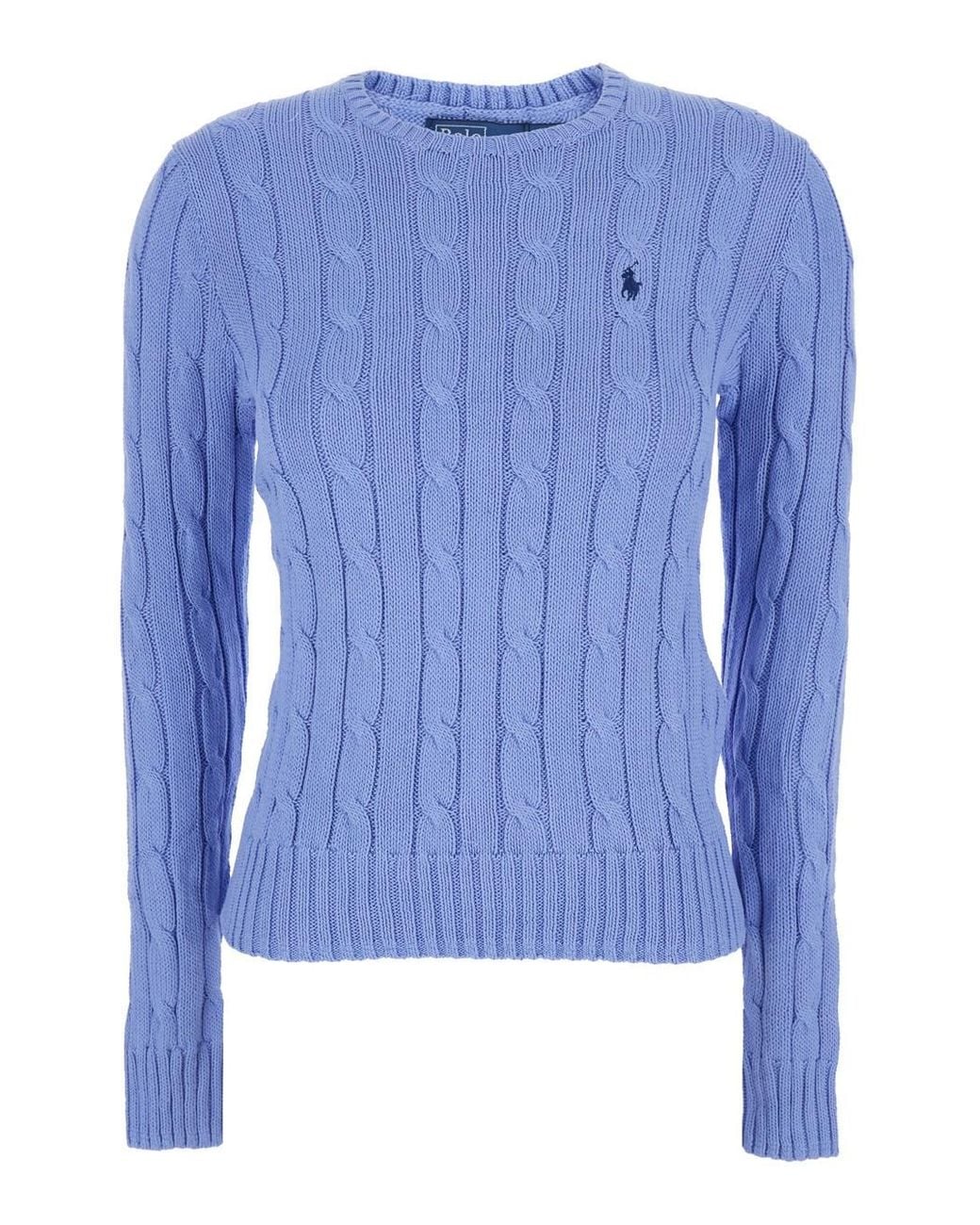 Polo Ralph Lauren Blue Crew Neck Sweater