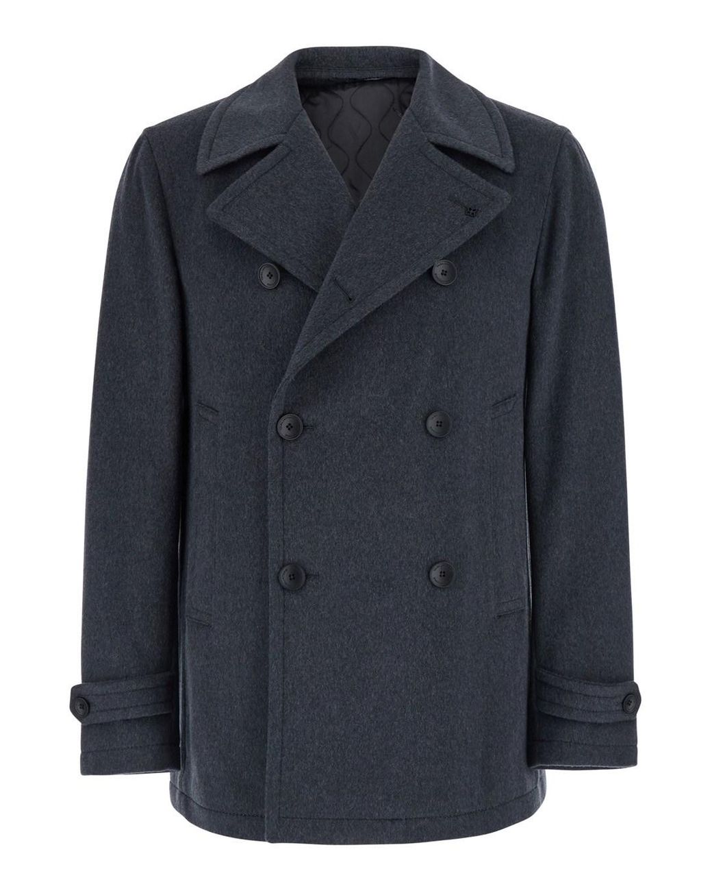 Tagliatore Blue Coat Monaco Wool for men