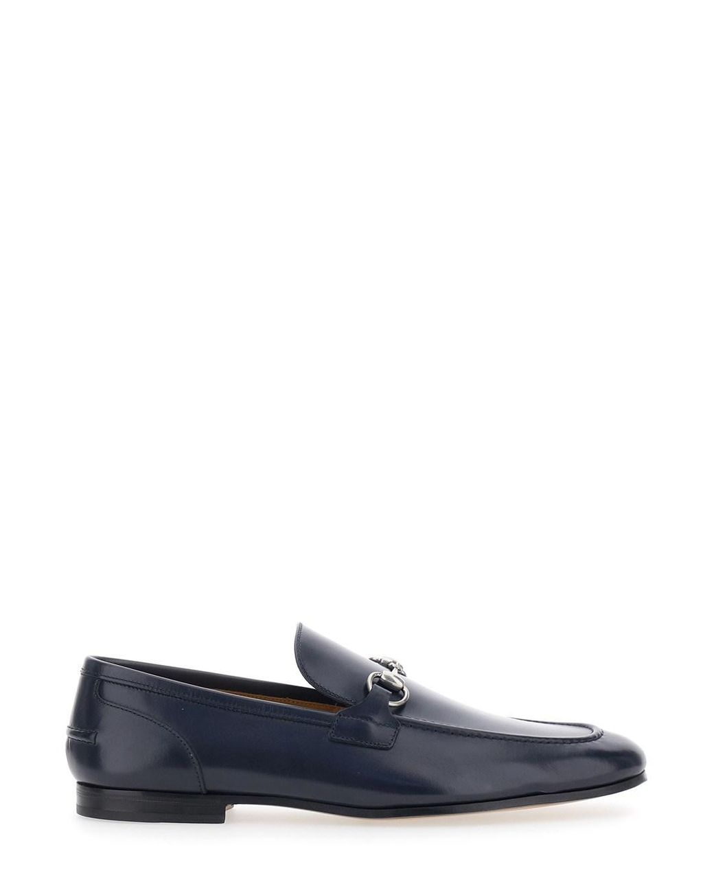 Gucci Blue Loafers Jordan Leather Calf for men