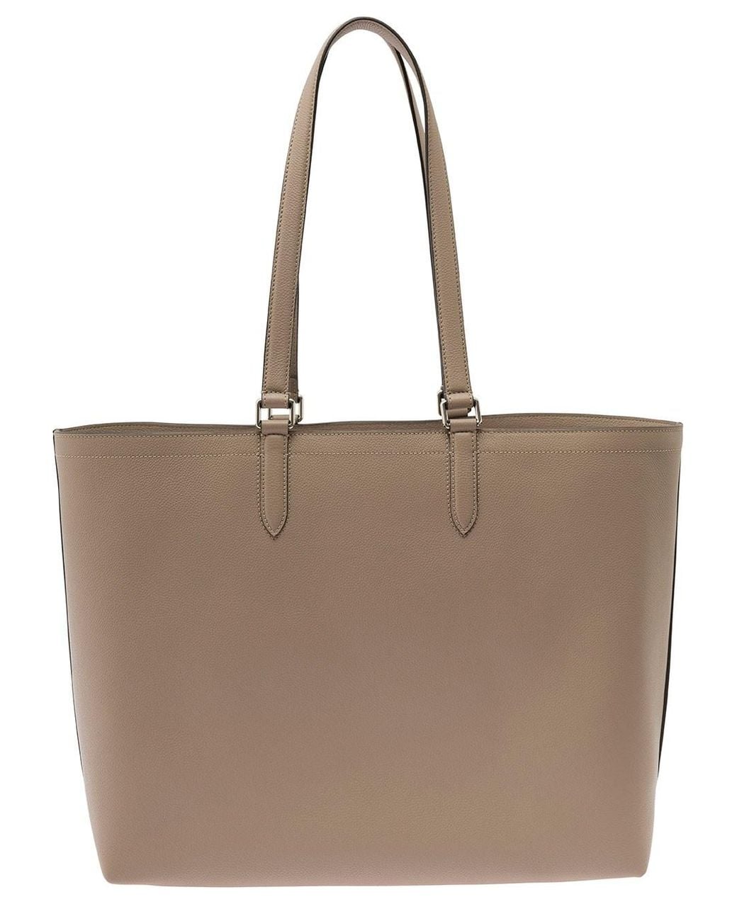 Borsa Shopper Con Logo Impresso di Fendi in Brown da Uomo