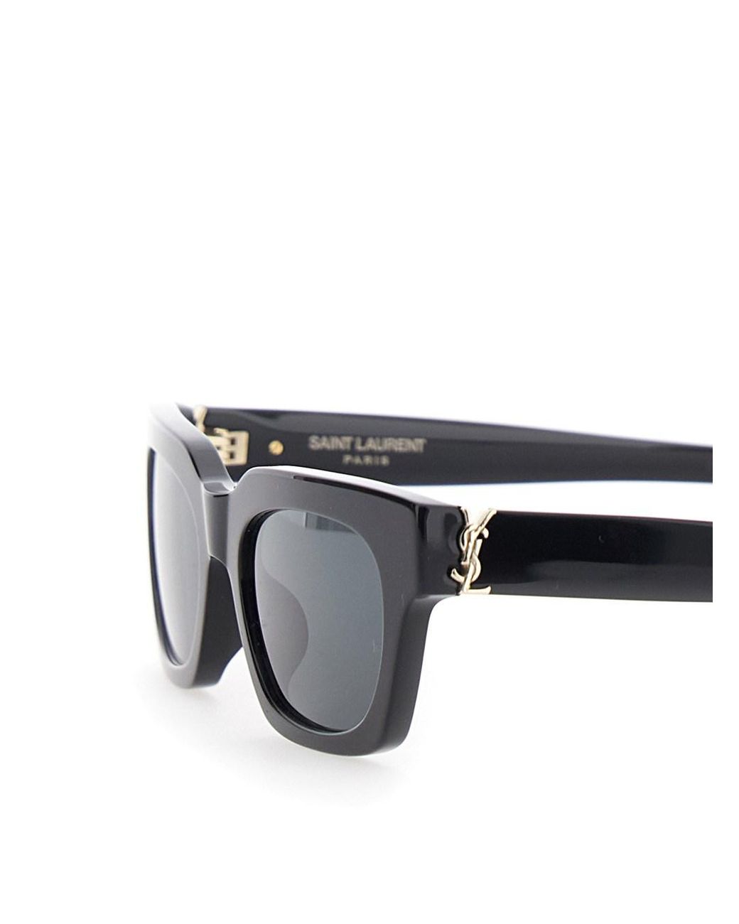 Saint Laurent Black Sunglasses Wellington Acetate