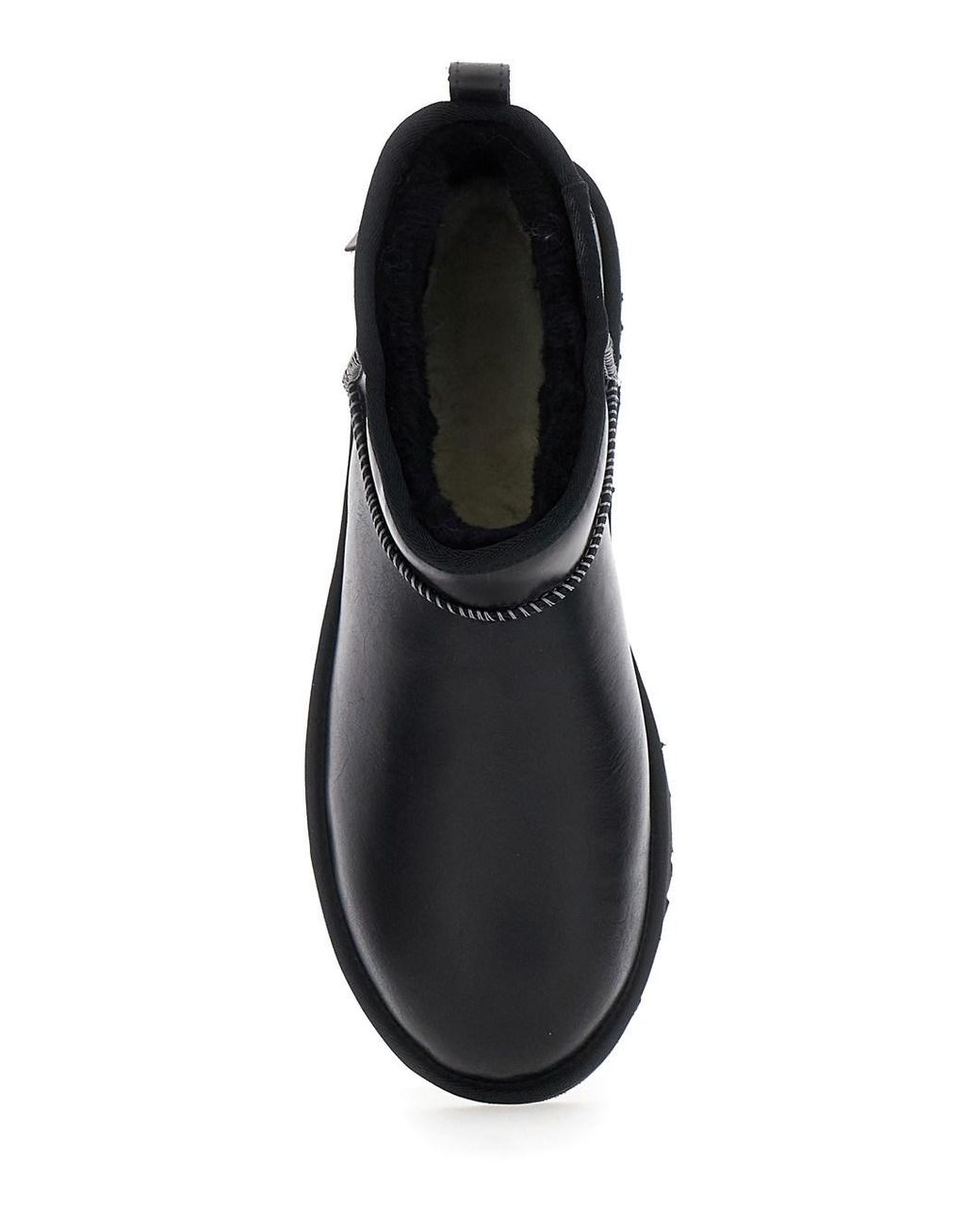 Ugg Black 'Classic Ultra Mini' Boots for men