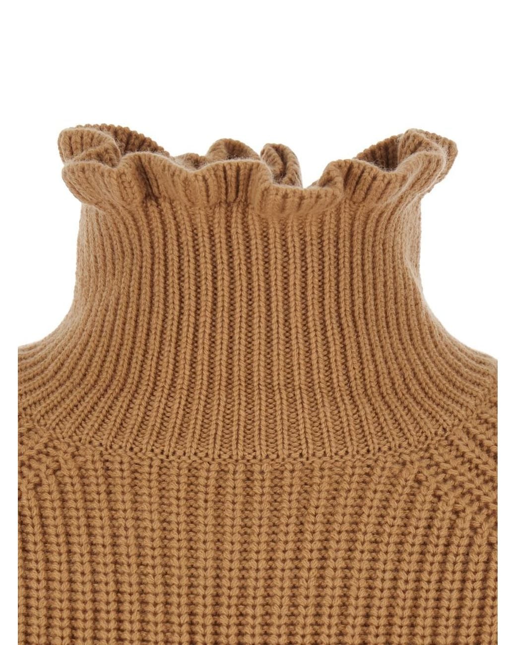 Max Mara Brown Knitwear With Unspecified Composition