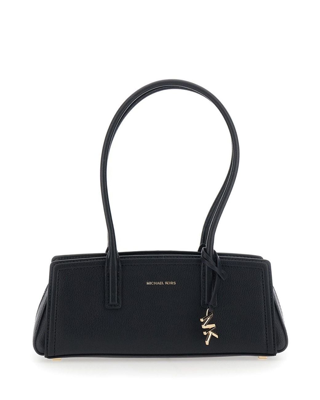 MICHAEL Michael Kors Black Shoulder Bag Laila Leather Cow