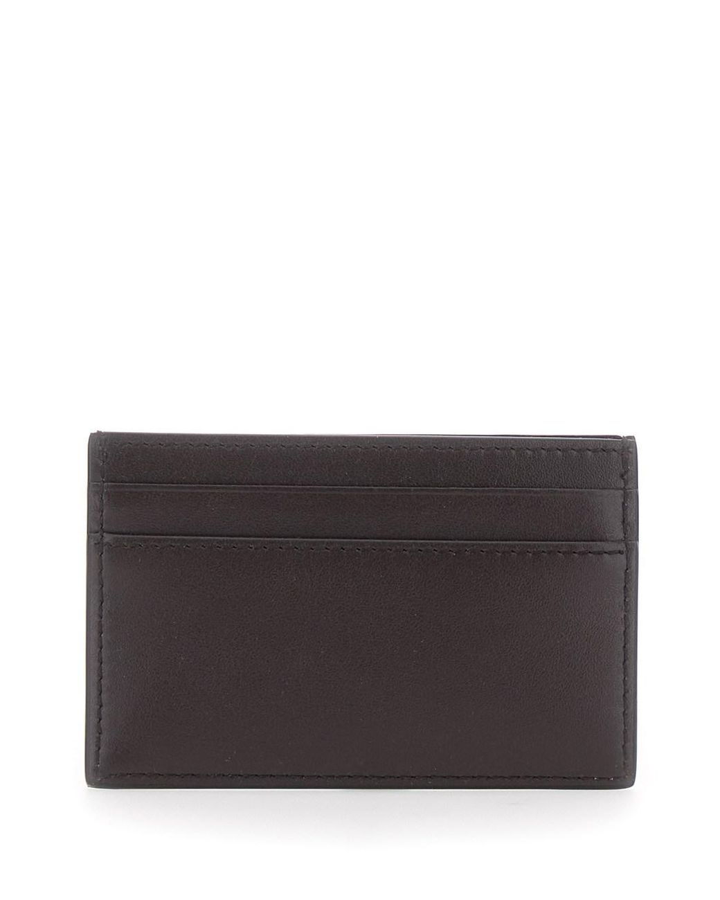 Gucci Gray Card Holder With Horsebit, Leather Calf Accessory for men
