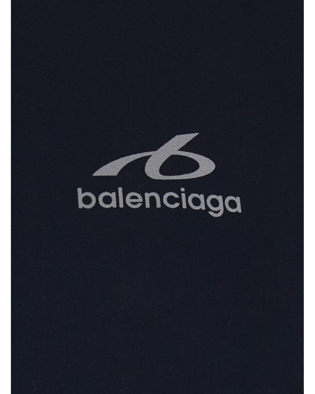 Balenciaga Blue Crew Neck T-Shirt T-Shirts for men