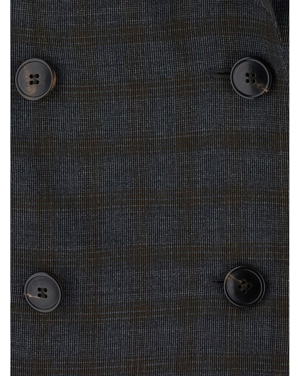 Dries Van Noten Black Double-Breasted Jacket Barrysta Wool Blazers