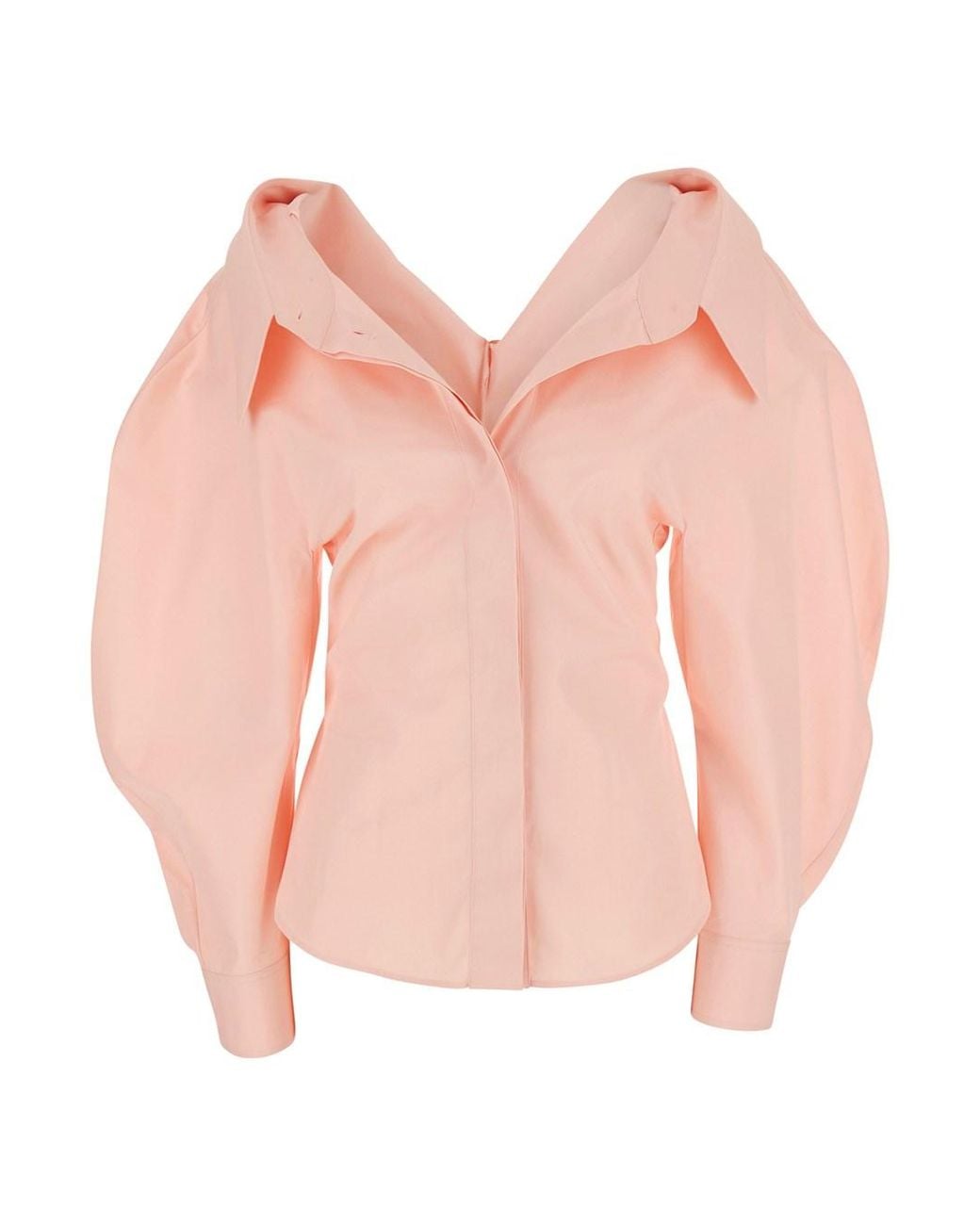 Givenchy Pink Fitted Shirt Cotton