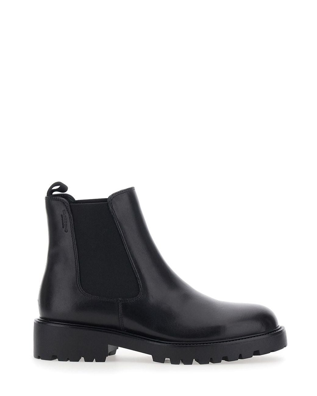 Vagabond Black Leather Boots Kenova Bovine