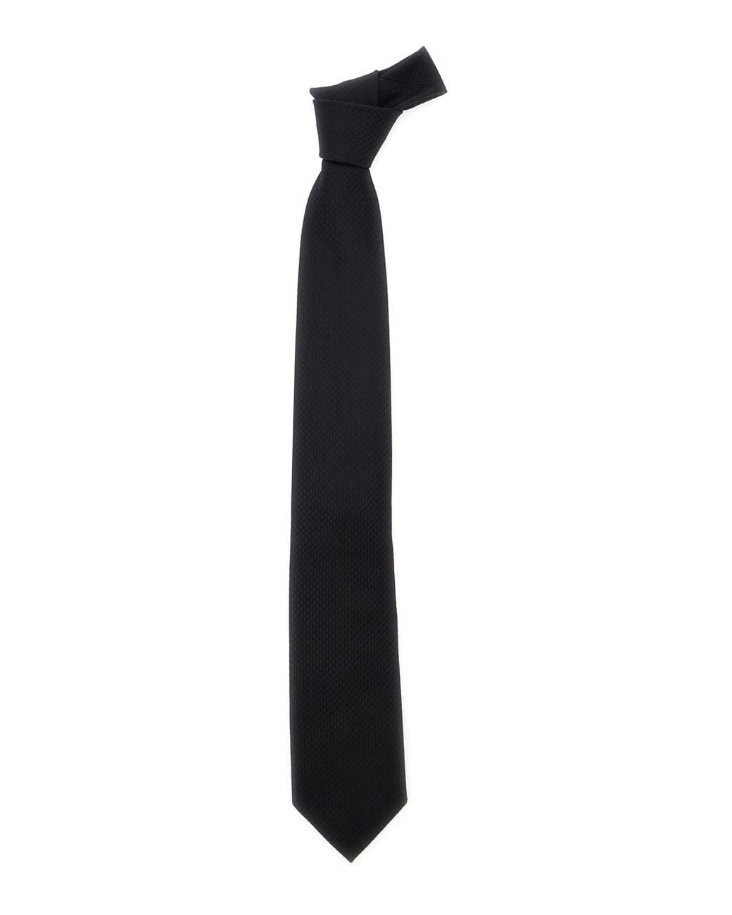 Tom Ford Blue Silk Tie With Back Knot Closure for men