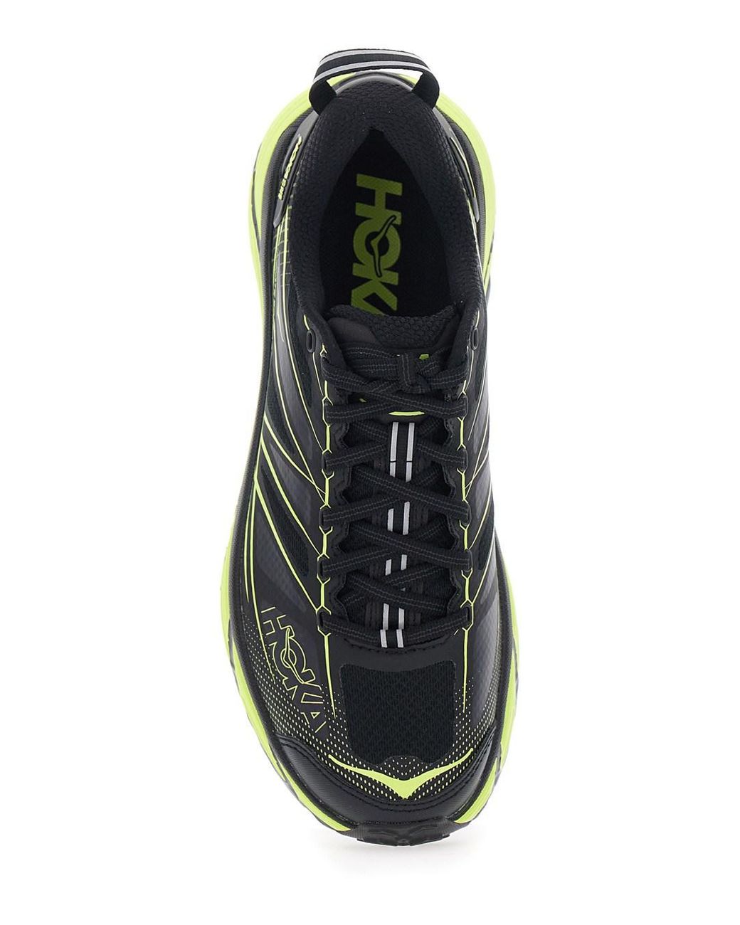Hoka One One Green 'Mafate Speed 2' Sneakers
