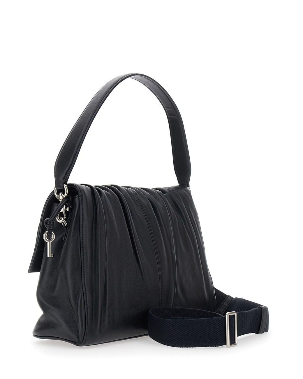 Marc Jacobs Black Shoulder Bag The Messenger Leather