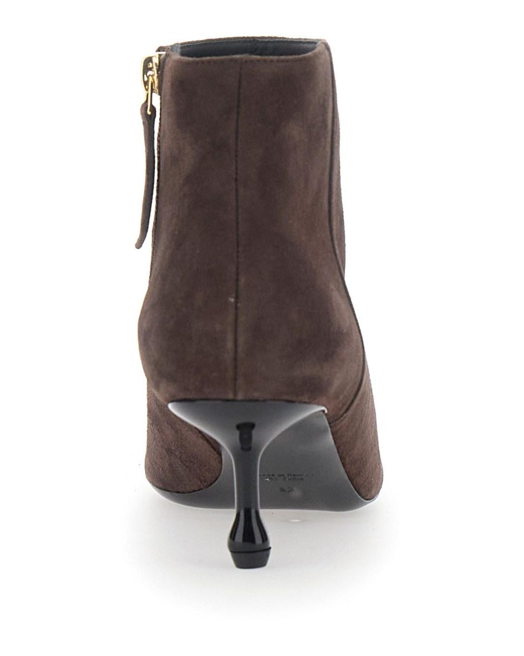 Le Plain Brown Bootie 50 Suede Ankle Boots For