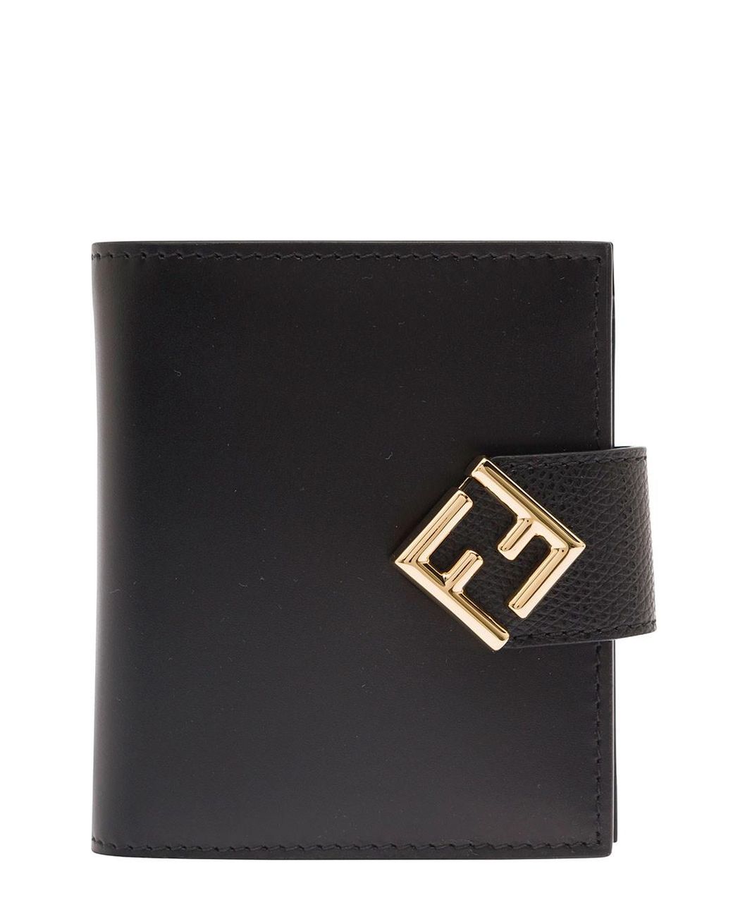 Fendi Small Wallet in Black | Lyst
