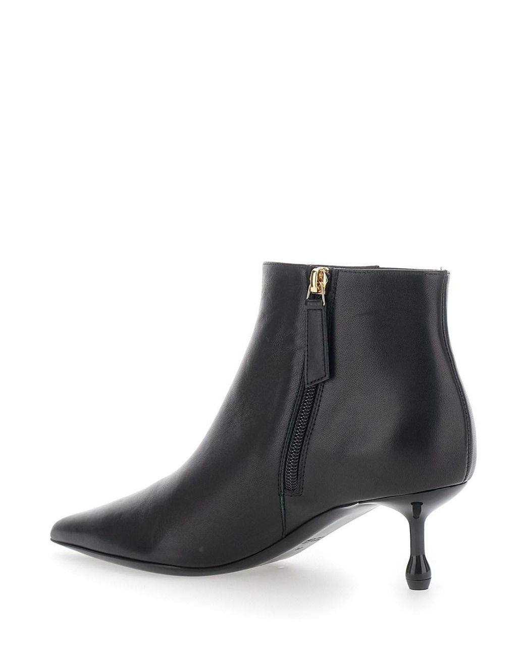 Le Plain Black 50 Bootie Ankle Boots