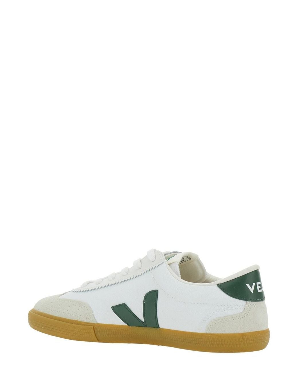 Veja White Sneakers Volley Low Top Canvas