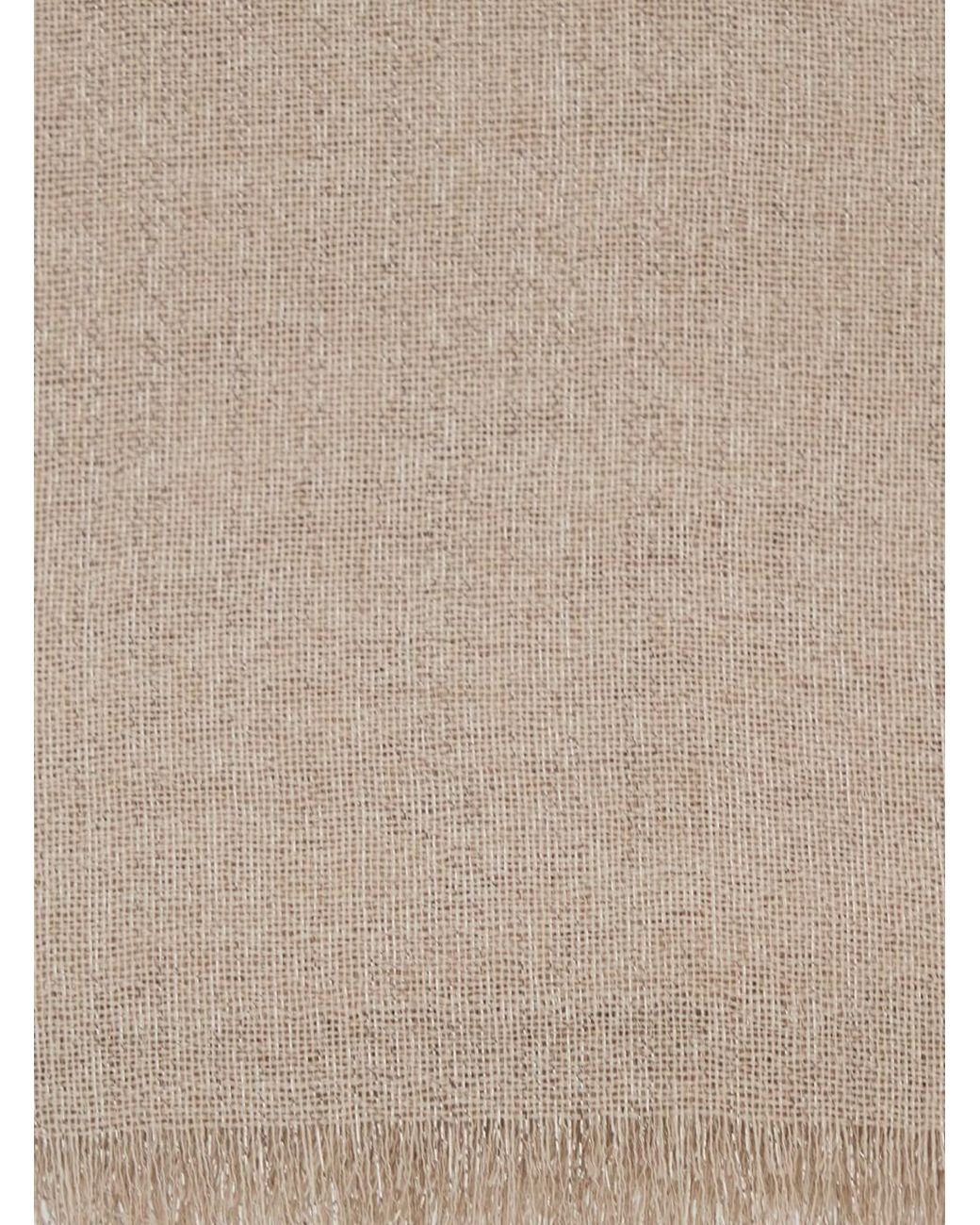 Brunello Cucinelli Natural Sciarpa