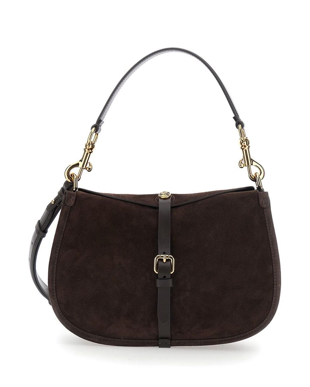 Etro Black Shoulder Bag Pony Medium Leather Calf