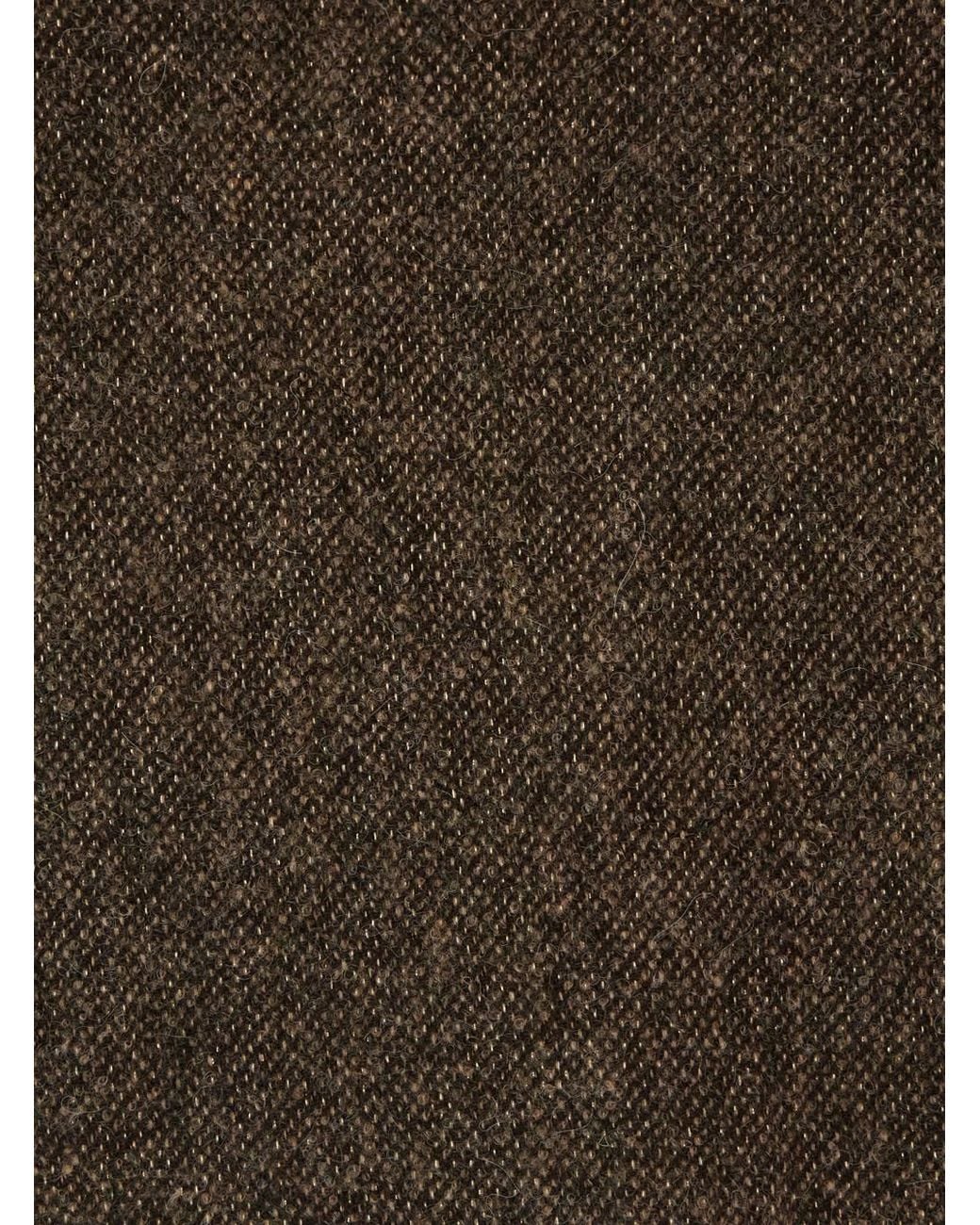 Brunello Cucinelli Brown Brunello Cucinelli Wool And Cashmere Blend Scarf