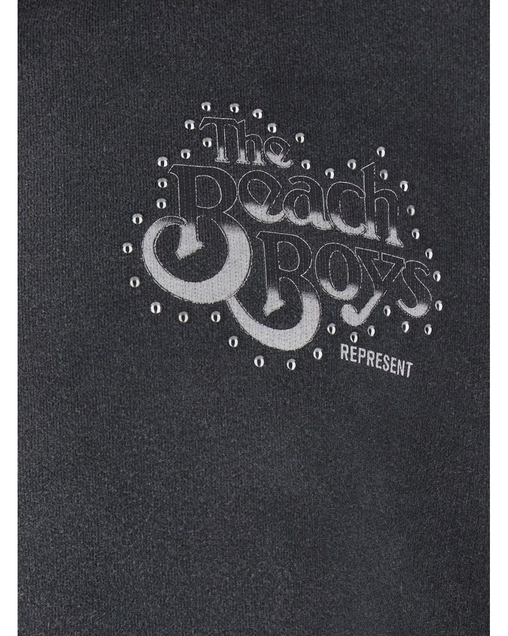 Represent Black Zip-Through Hoodie Endless Summer for men