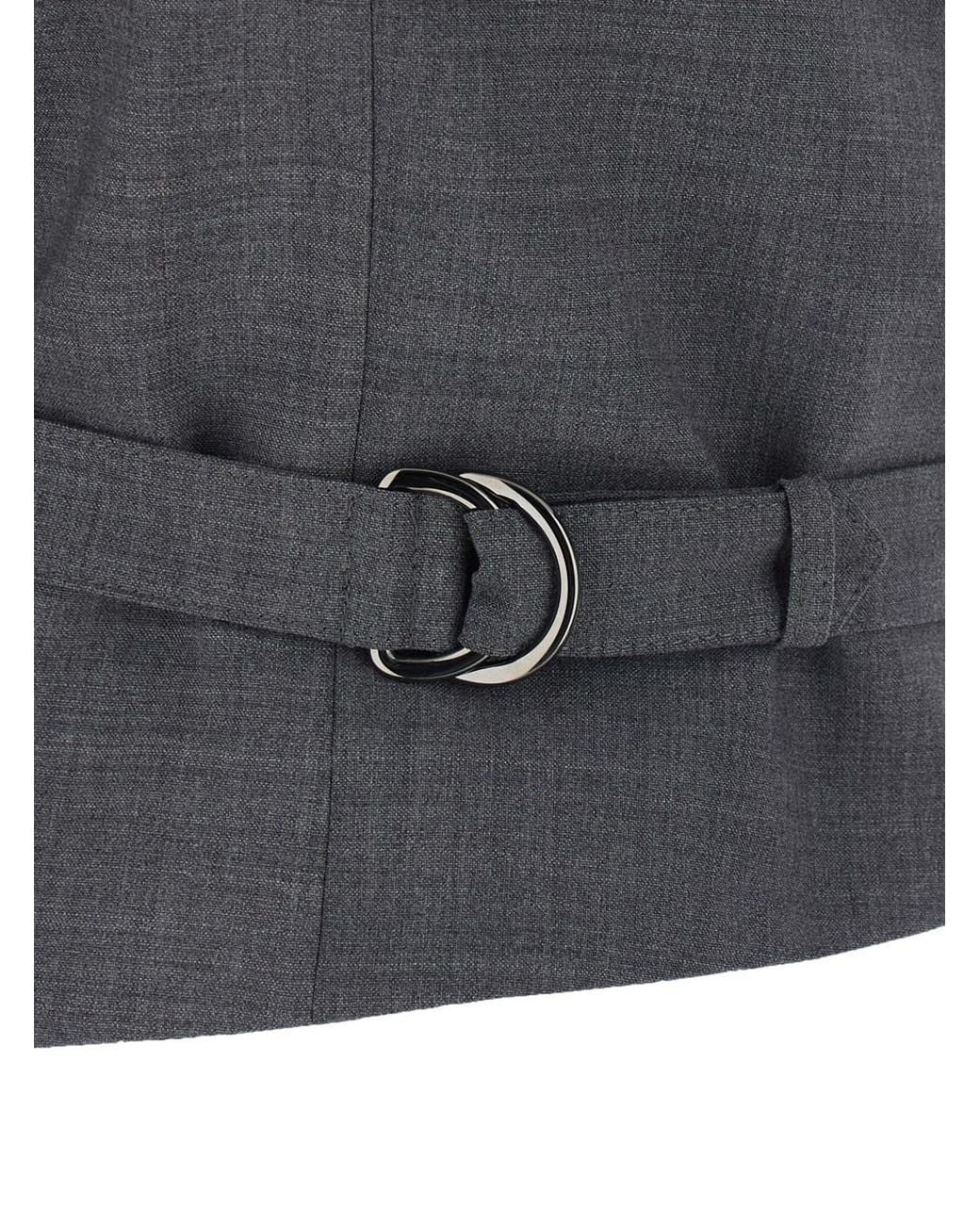 Brunello Cucinelli Gray Top