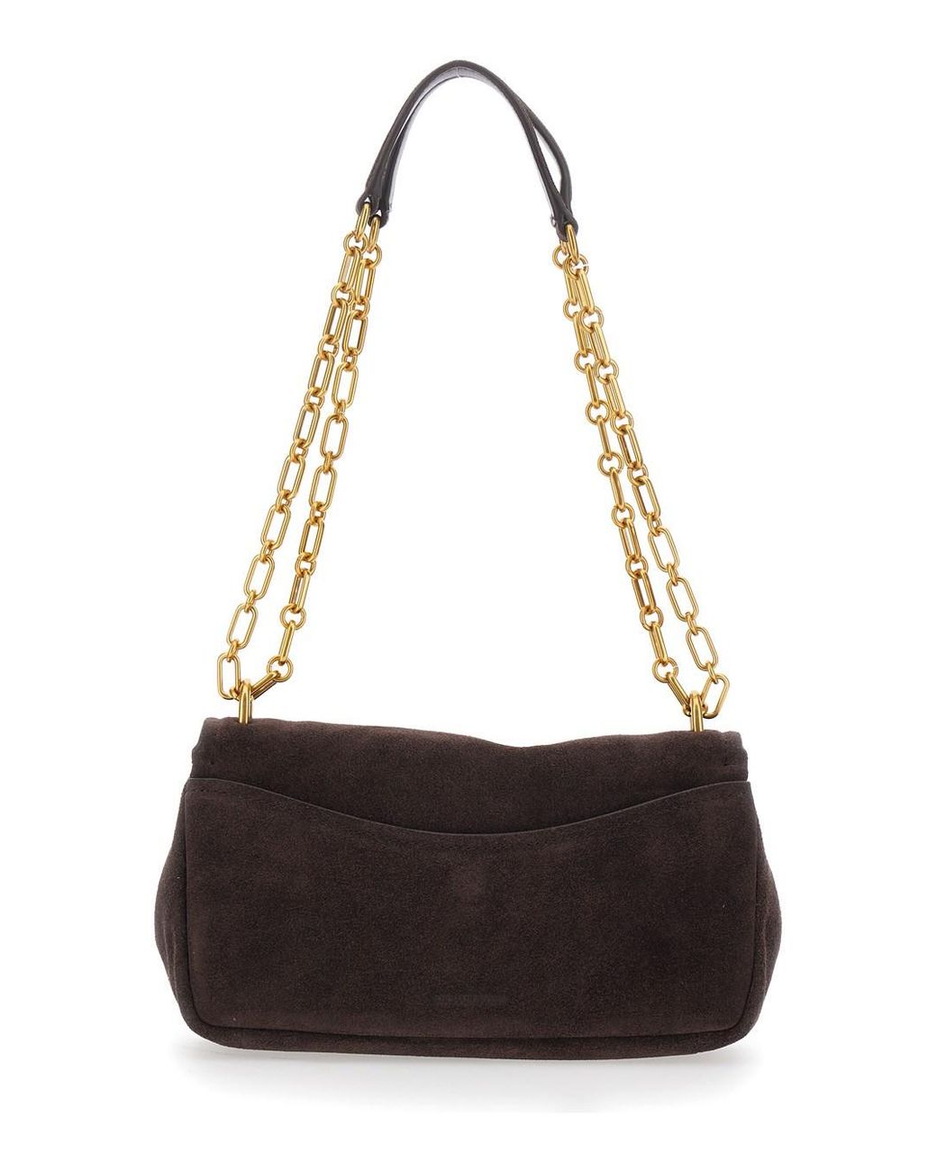 MICHAEL Michael Kors Brown Crossbody Bag With Chain And Logo