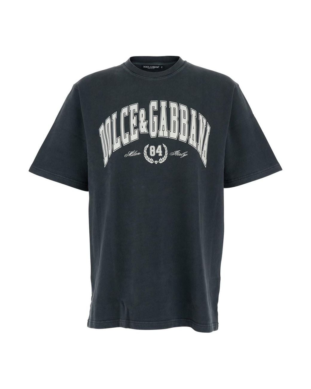 Dolce & Gabbana Black T-Shirts for men