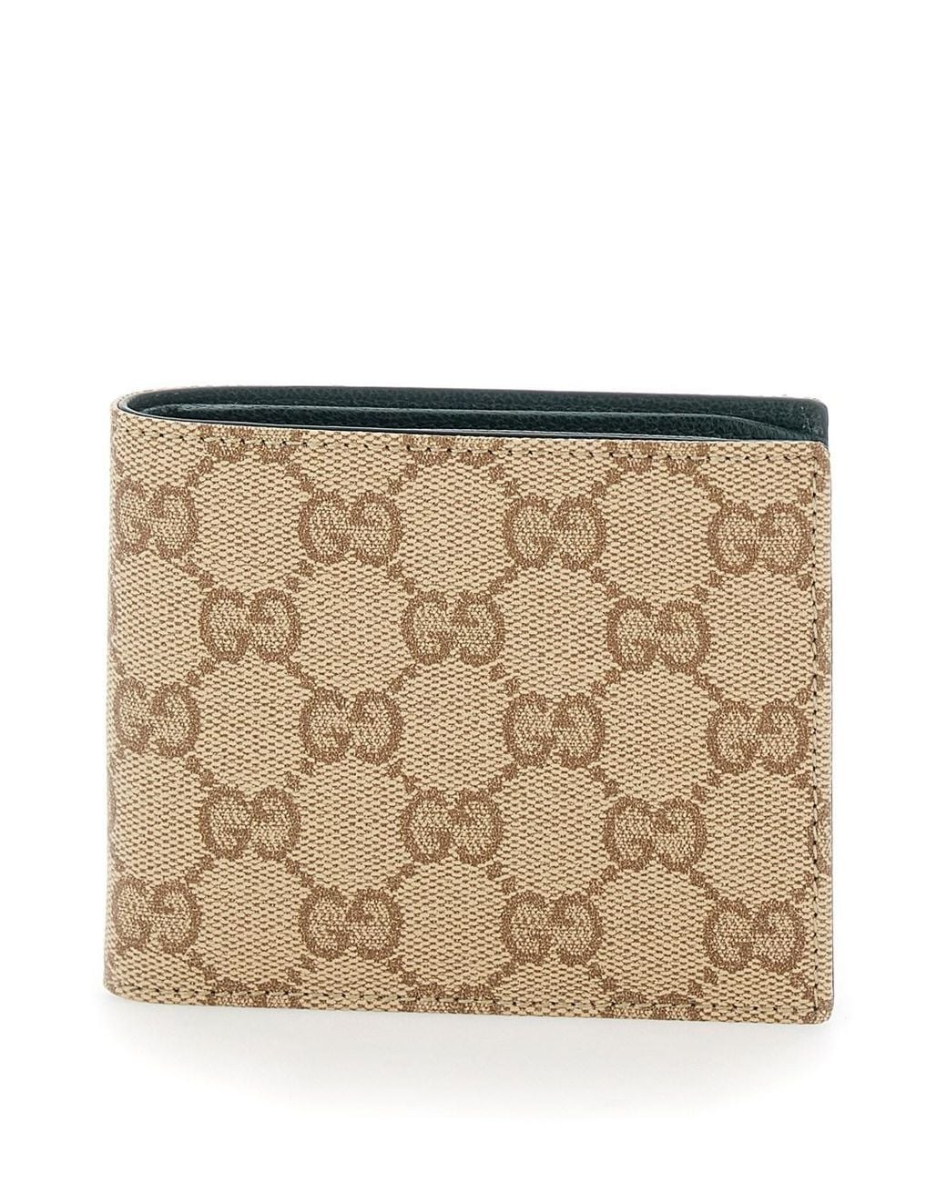 Gucci Natural Wallet With Logo Lettering Inside for men