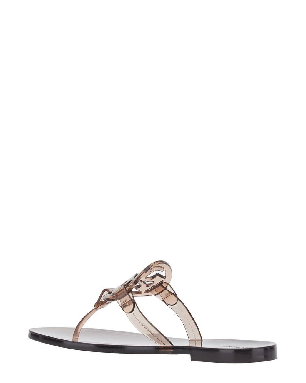 Tory Burch Brown Jelly Flats Miller Tpu