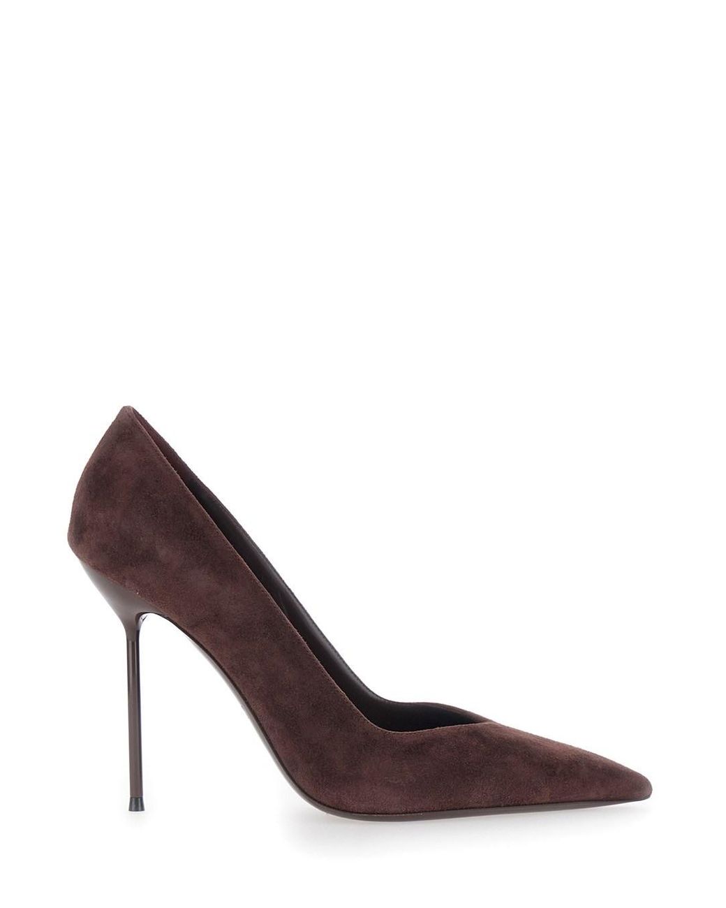 Paris Texas Brown Pumps Lidia Suede Goat Leather