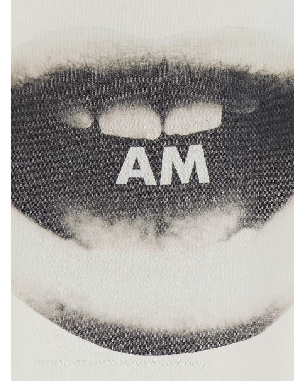 Fendi White T-Shirt L.J.Ti Amo Print