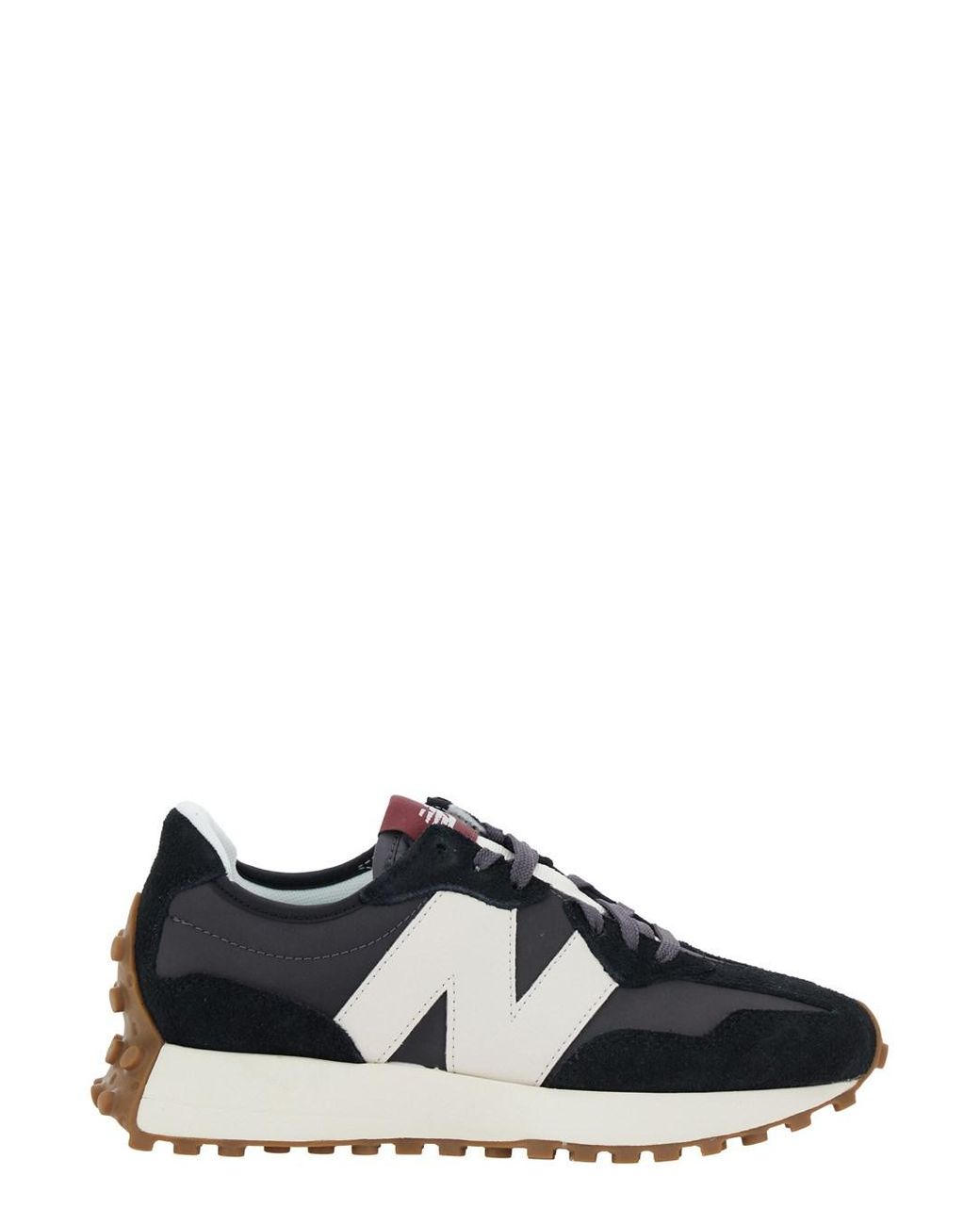 New Balance Black Low-Top Sneakers Suede Trainers