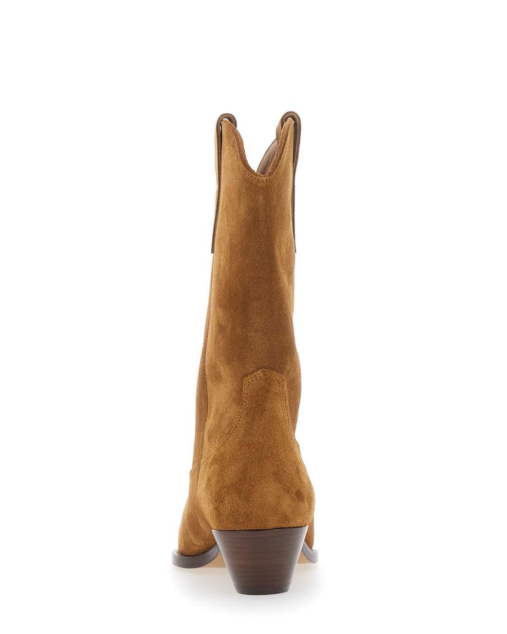 Isabel Marant Brown Cowboy Boots Duerto Suede