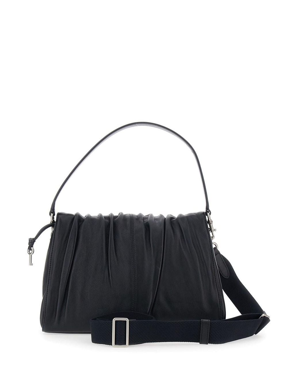 Marc Jacobs Black Shoulder Bag The Messenger Leather