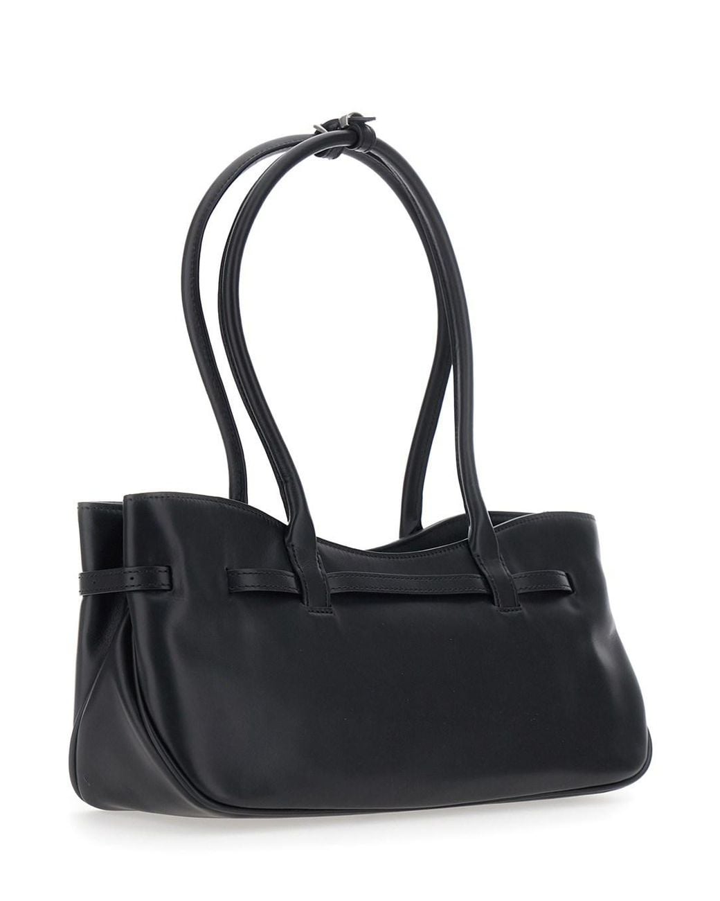 MARGE SHERWOOD Black 'Grandma Used' Shoulder Bag With Adjustable Strap