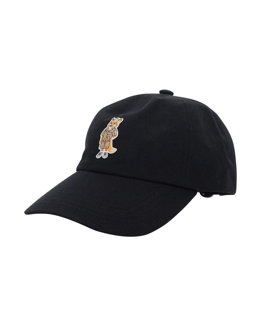 Maison Kitsuné Blue Dressed Fox Cap for men