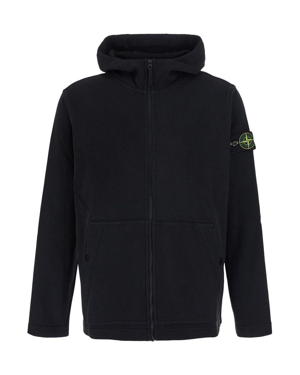 Stone Island Blue Essential Tech Fabric Sweatshirt For for men