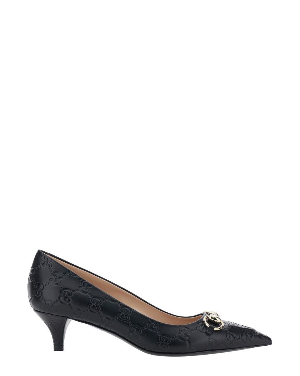 Gucci Black Pumps Erin Leather Calf