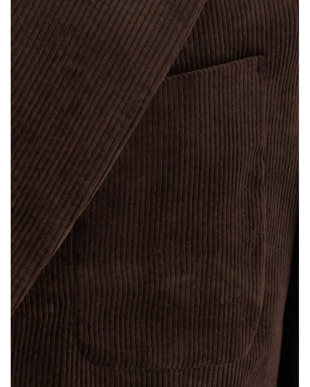TONYWACK Black Single-Breasted Jacket With Notched Revers for men
