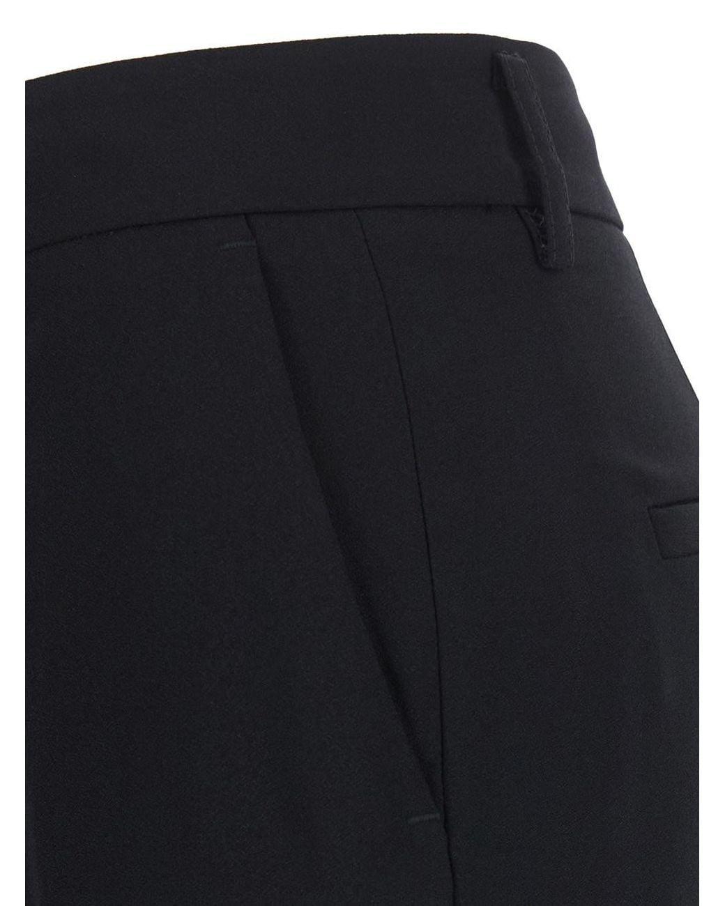 Le Plain Blue Straight Trousers