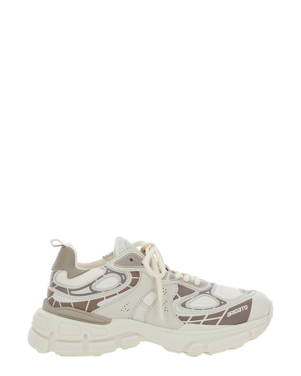Axel Arigato White Sphere Trip Runner Sneakers With Modern Design