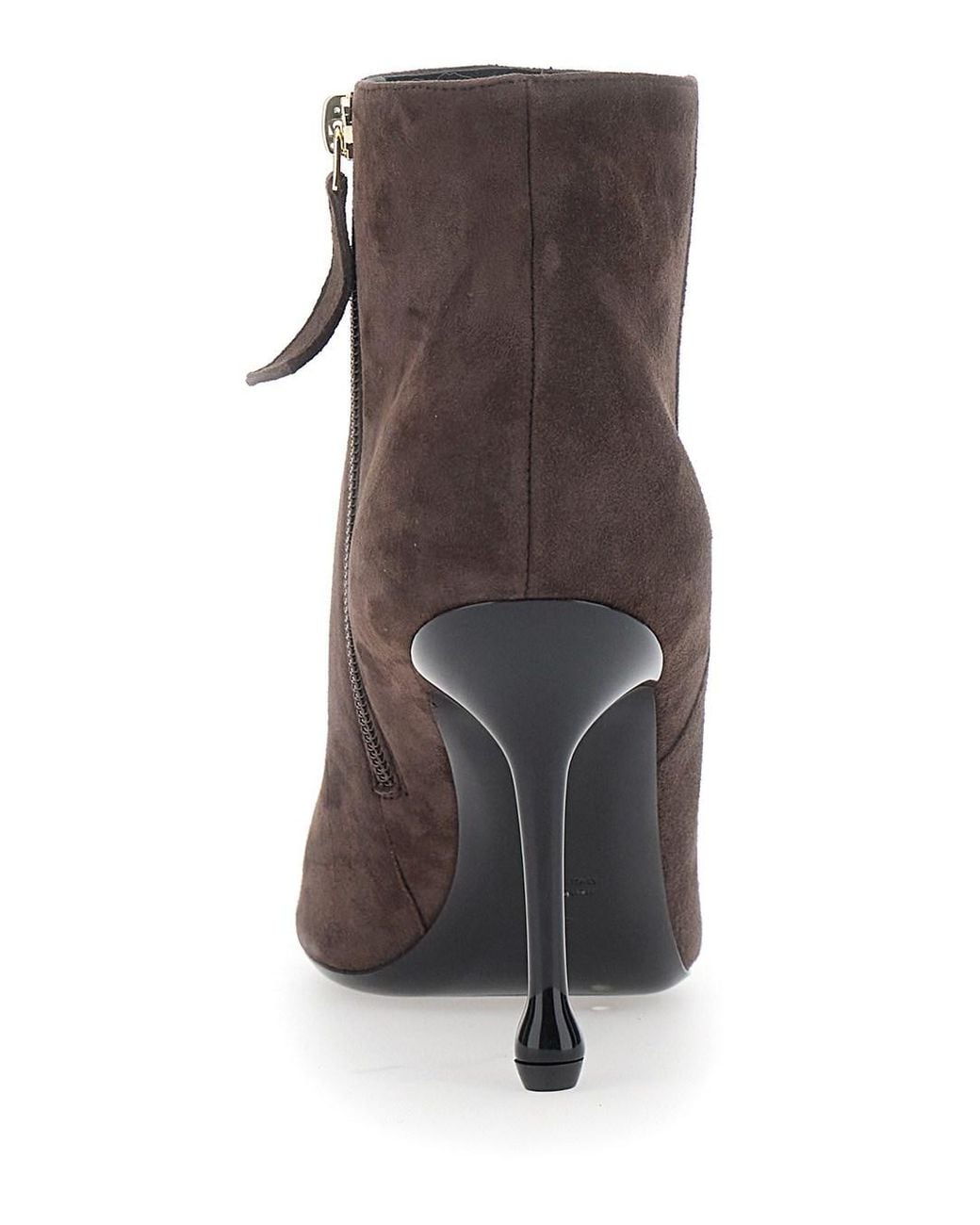 Le Plain Brown 90 Bootie Ankle Boots