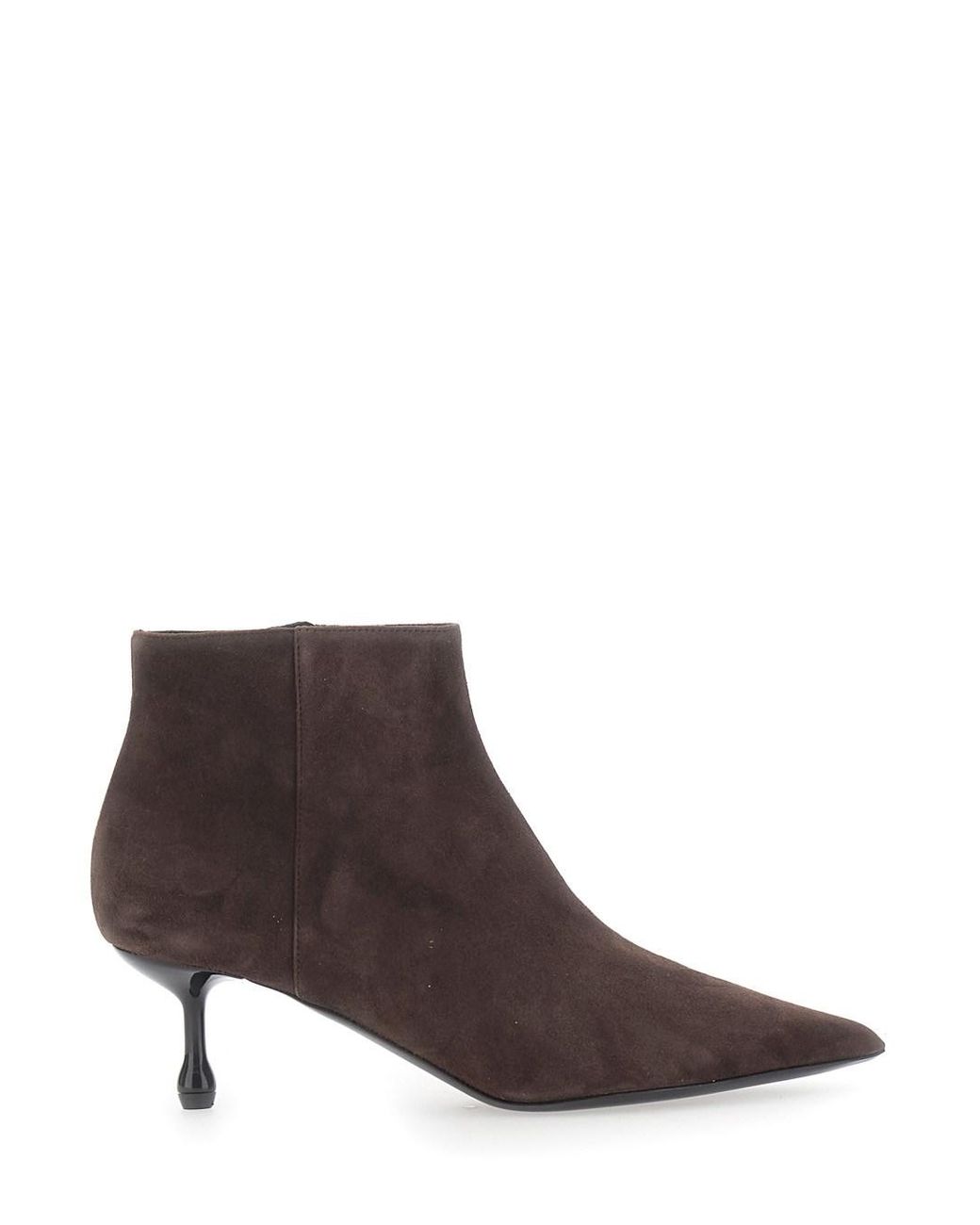 Le Plain Brown Bootie 50 Suede Ankle Boots For