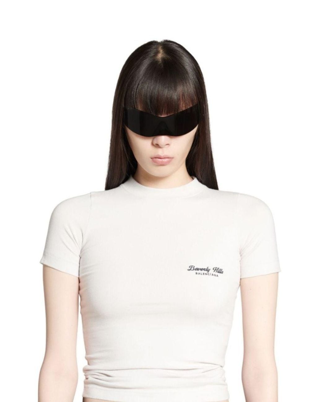Balenciaga White T-Shirts